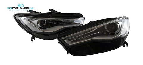 Audi A6 C7 facelift Xenon koplamp koplampen links rechts