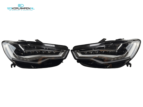 Audi A6 C7 4G Full LED koplamp koplampen links rechts