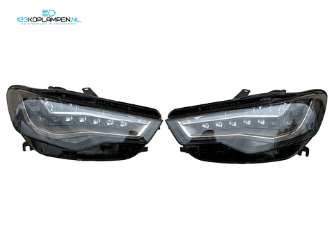 Audi RS6 C7 4G Full LED koplamp koplampen links rechts