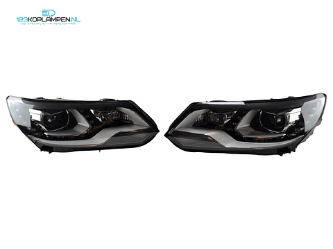 Tiguan 5N facelift Xenon LED koplamp koplampen links rechts