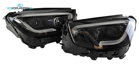 Mercedes GLC W253 facelift Full LED Multibeam koplamp koplampen links rechts