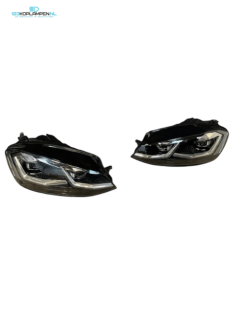 VW Volkswagen Golf 7.5 facelift Full LED koplamp koplampen links rechts