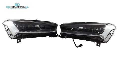 Skoda Enyaq Full LED koplamp koplampen links rechts