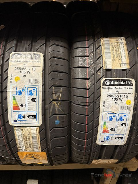 new 2x 255/55R18 Continental 255/55 R18 255/55/18 2555518