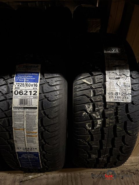 2x 225/60R16 BF Goodrich 225/60 R16 225/60/16 2256016