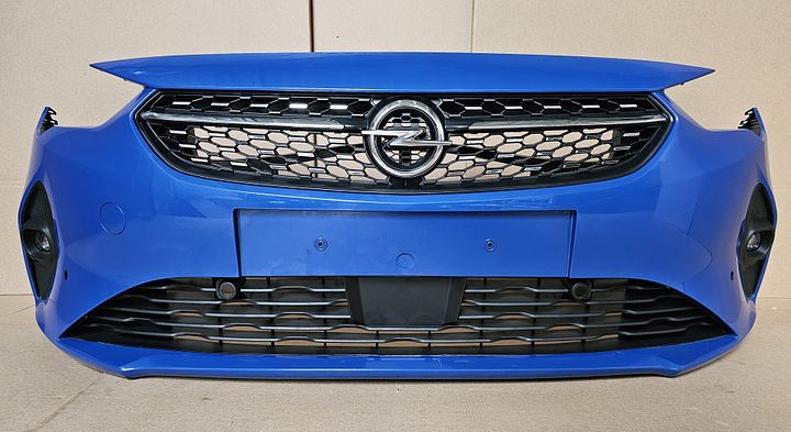 Bumperbescherming roestvrij staal mat compatibel met Opel Corsa F | BJ vanaf 2019 | premium kwaliteit van RECAMBO Bumperbescherming roestvrij staal mat compatibel met Opel Corsa F | BJ vanaf 2019 | premium kwaliteit van RECAMBO