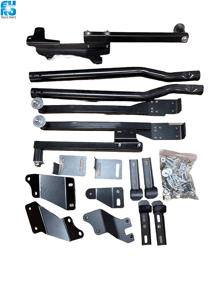 DAF XG XG+ XF ZIJSKIRT SET WB 4000mm 2022- COLOR CRISTAL WHITE , E1980,COMPLEET MET BEVESTIGING. 000217C1A – Foto 3