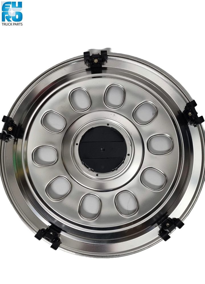 WHEEL COVER REAR 22.5 59CM  RVS !!! PRICE X1 PCS ,MIN.ORDER X2 WITH DAF LOGO ''RUSPA''!!! 000085B – Foto 2