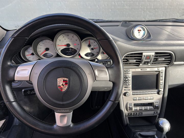 Porsche 997  911 hand geschakeld coupe 2007 zwart 481pk – Foto 23