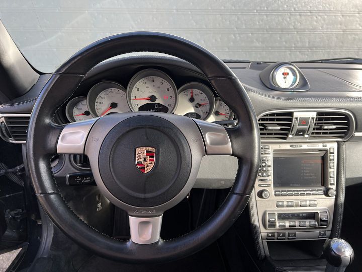 Porsche 997  911 hand geschakeld coupe 2007 zwart 481pk – Foto 22