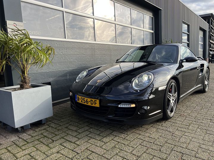 Porsche 997  911 hand geschakeld coupe 2007 zwart 481pk – Foto 10