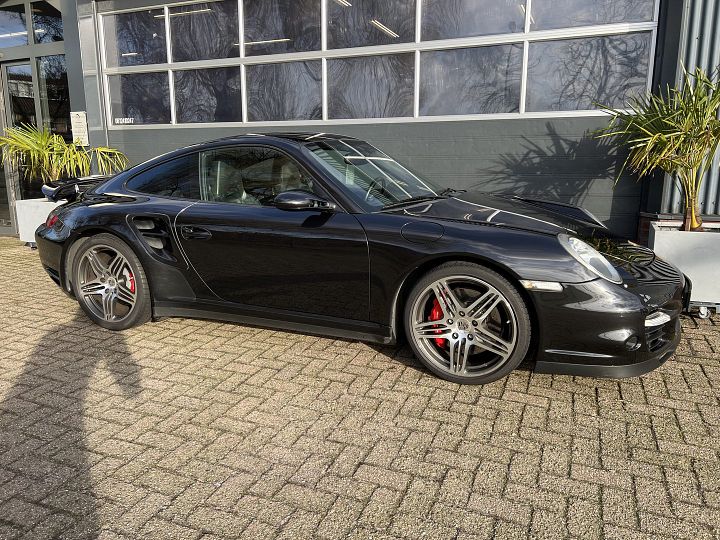 Porsche 997  911 hand geschakeld coupe 2007 zwart 481pk – Foto 5