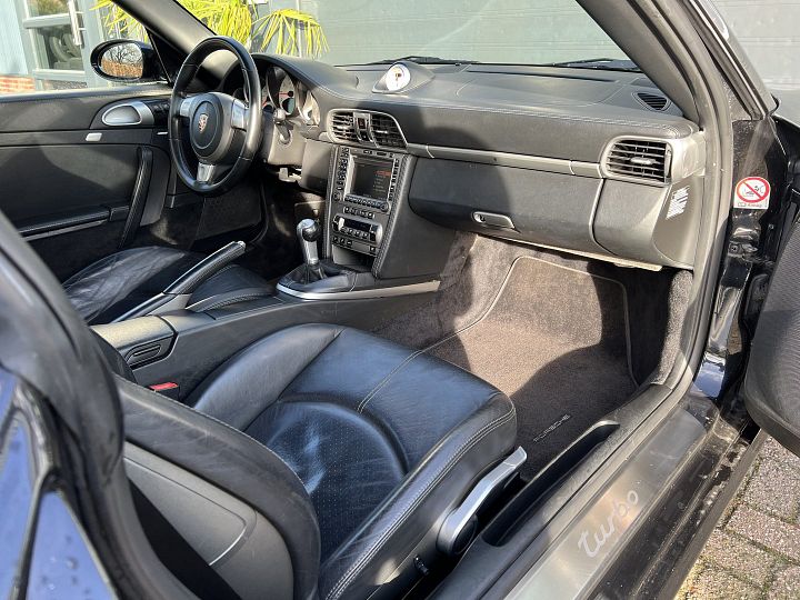 Porsche 997  911 hand geschakeld coupe 2007 zwart 481pk – Foto 34
