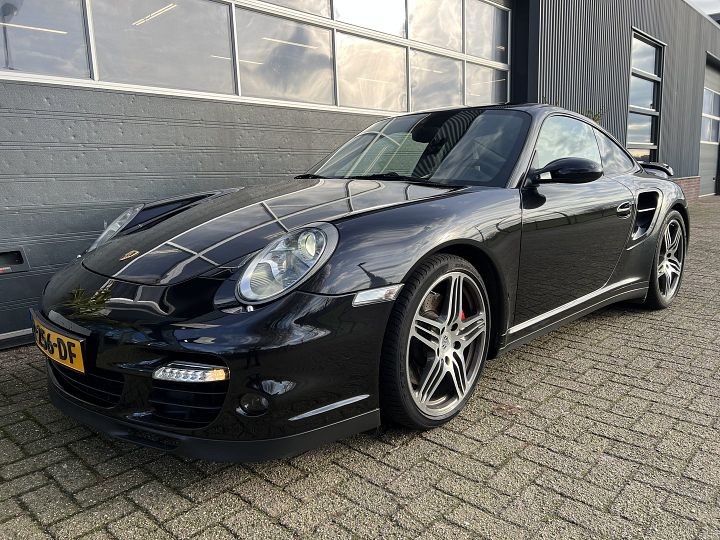 Porsche 997  911 hand geschakeld coupe 2007 zwart 481pk – Foto 11
