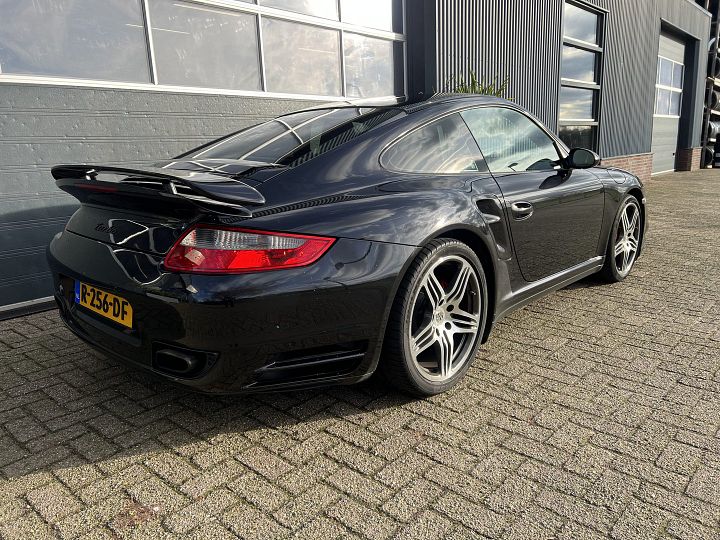Porsche 997  911 hand geschakeld coupe 2007 zwart 481pk – Foto 8