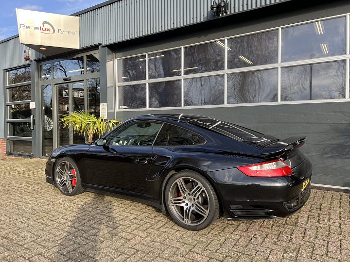 Porsche 997  911 hand geschakeld coupe 2007 zwart 481pk – Foto 14