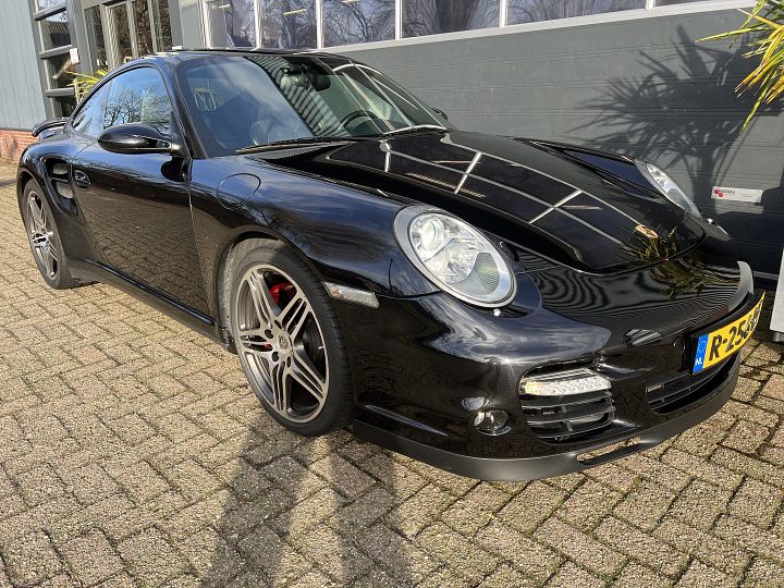 Porsche 997  911 hand geschakeld coupe 2007 zwart 481pk – Foto 3