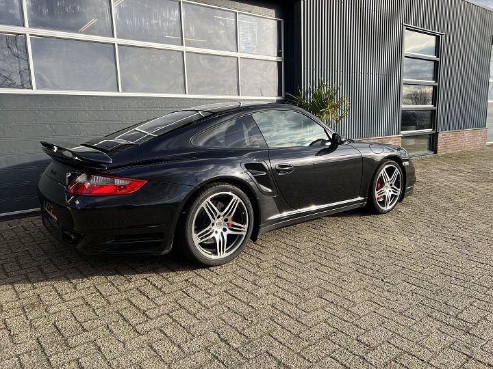 Porsche 997  911 hand geschakeld coupe 2007 zwart 481pk – Foto 7