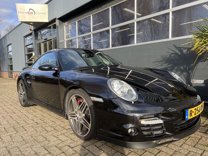 Porsche 997  911 hand geschakeld coupe 2007 zwart 481pk – Foto 2