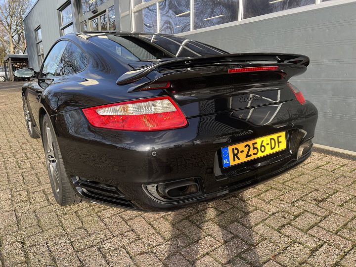 Porsche 997  911 hand geschakeld coupe 2007 zwart 481pk – Foto 16