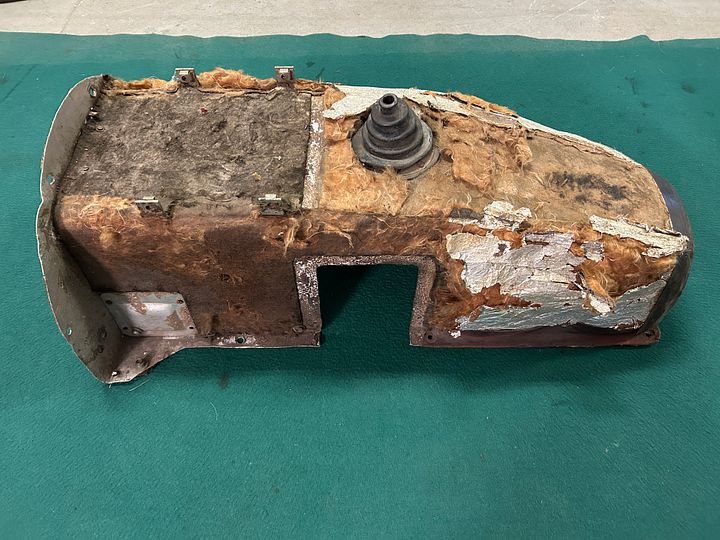 Ferrari 250 GTE PF gearbox tunnel cover shroud