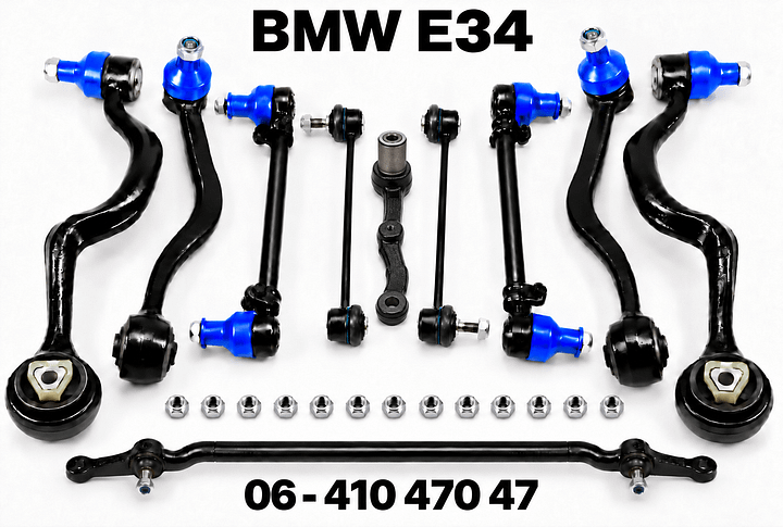 BMW E34 draagarm BMW E34 spoorstang BMW E34 stabilisatorstang stuurkogels 32121139987  32121139987  – Foto 4