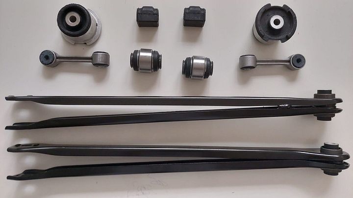 Reactiearm BMW E46 draagarm BMW E46 stabilisator stang ophanging