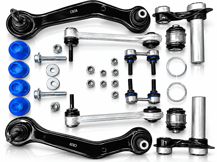 Draagarmen BMW X5 E53 draagarm set BMW X5 E53 reactiearm stabilisatorstang  31121096169 – Foto 2