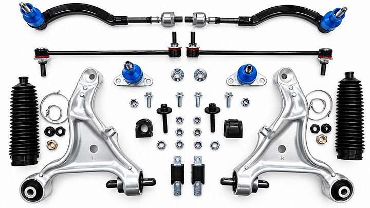 Draagarmen Volvo S60 draagarm Volvo V70 II fuseekogel stuurkogels 30635229 – Foto 6