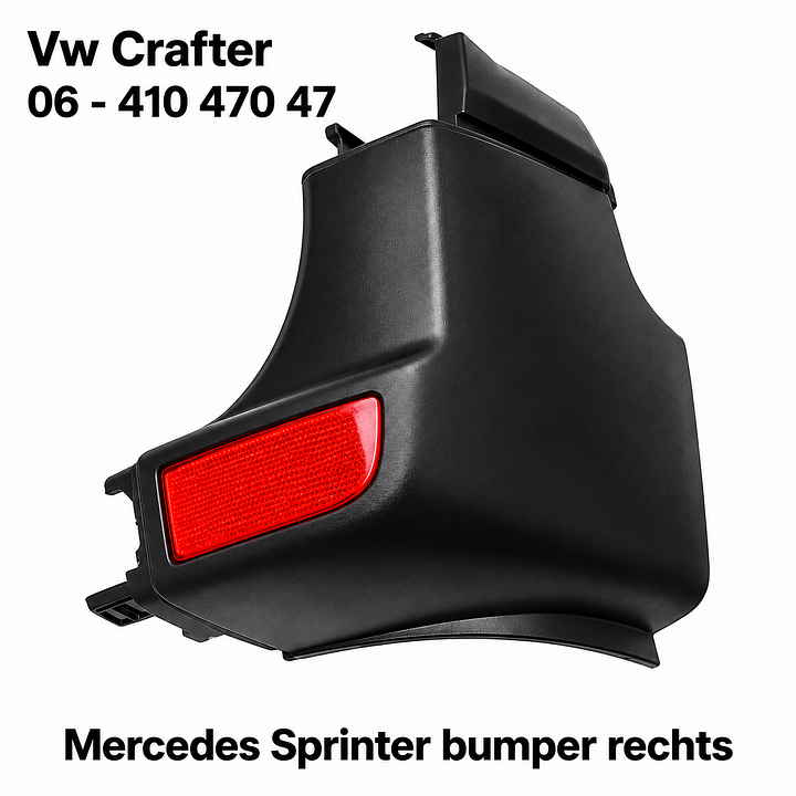 Hoek bumper Mercedes Sprinter bumper VW Crafter achterbumper Mercedes W906 A9068801171 – Foto 3