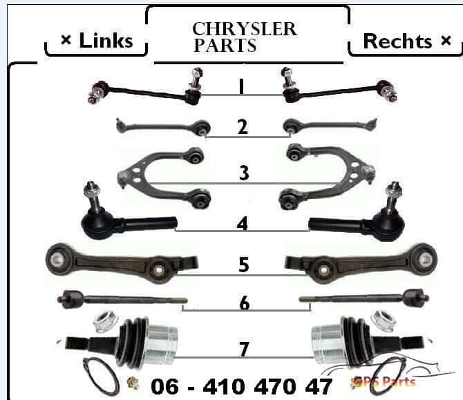 Chrysler 300C riemschijf Dodge riemschijf Jeep Cherokee riemschijf Jeep Grand 5037394AA  5037394AA  – Foto 2
