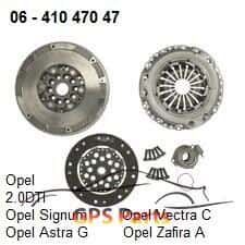 Opel Zafira 2.0 DTI koppeling vliegwiel Opel Vectra C Astra G Signum 2.0 DTI 5616003