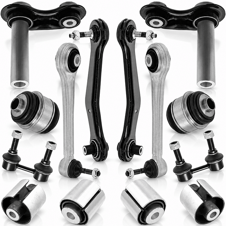 BMW X5 draagarm BMW E53 draagarmen reactiearmen stabilisatorstang draagarmrubber