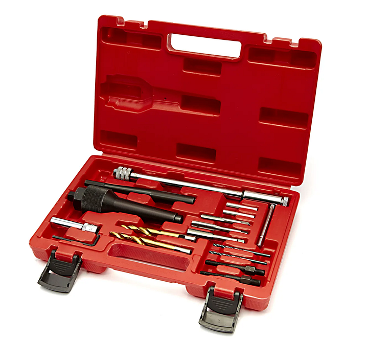 16 Delige Gloeibougie trekker set M8 - M10 mm gloeibougie verwijdering set – Foto 2