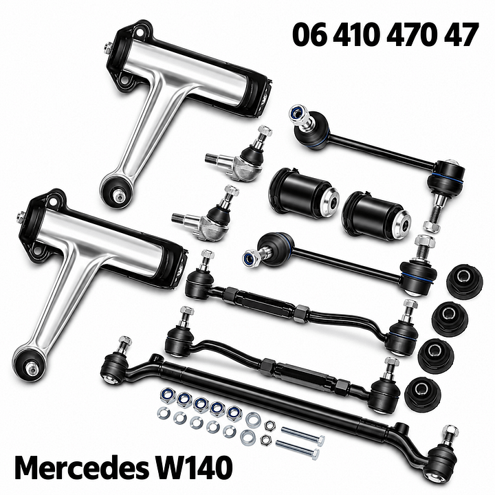 Draagarmen Mercedes W140 spoorstang Mercedes C140 draagarm S klasse 1403300103 – Foto 2
