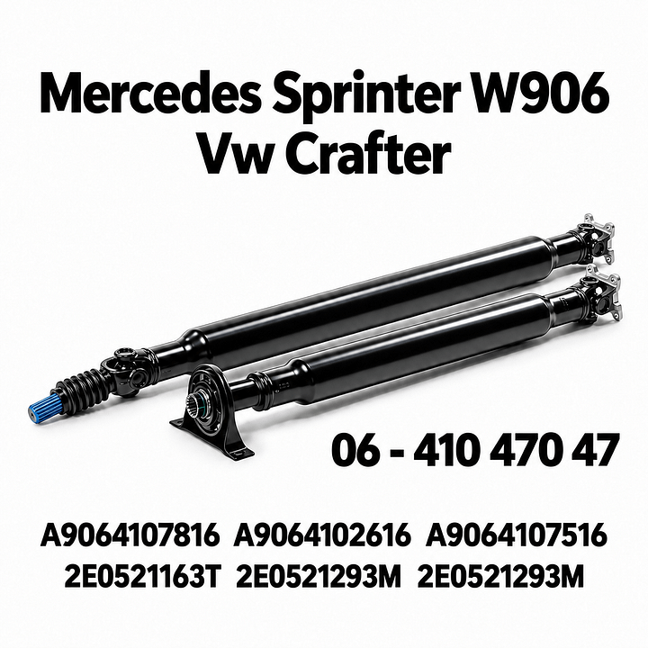 Cardan Mercedes Sprinter cardanas Mercedes W906 cardan aandrijfas as 9064102616