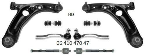 Peugeot 107 draagarm Citroen C1 draagarm Toyota Aygo stabilisatorstang fuseekogel 480680H010 – Foto 11