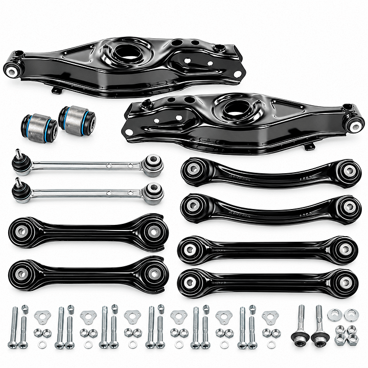 Draagarmen Mercedes W201 ophanging Mercedes 190 reactiearmen achteras – Foto 14