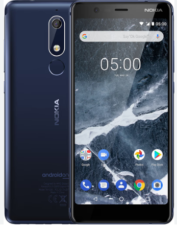 Nokia 5.1 blauw nieuw in doos geseald Nokia 5.1 Bleu