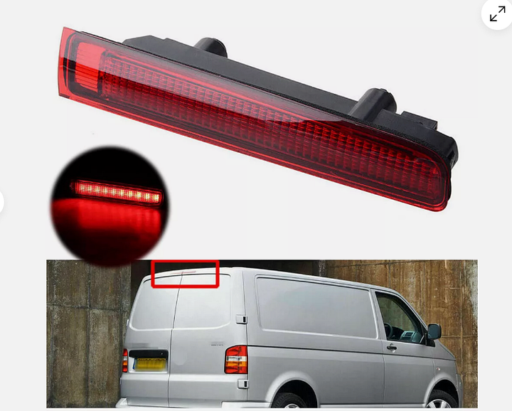 VW Transporter derde remlicht Transporter T5 remlicht Transporter T5 bus multivan van – Foto 3