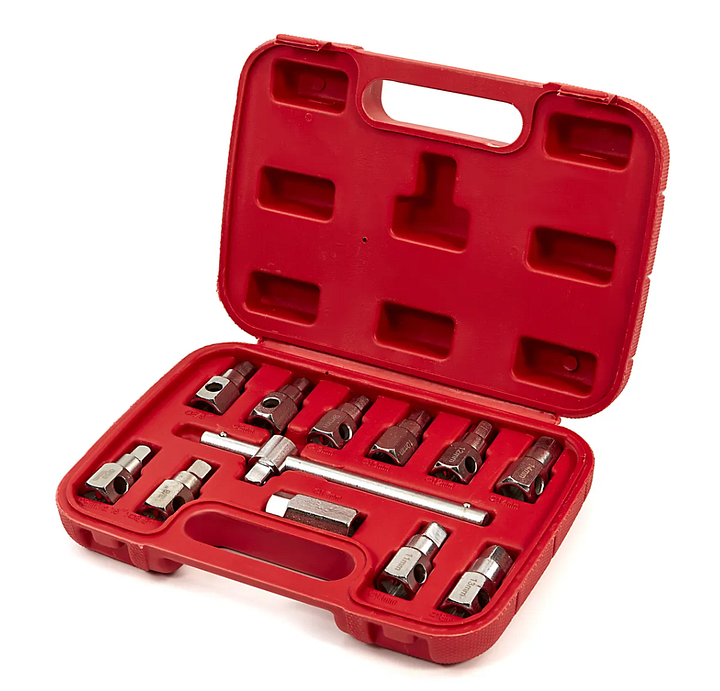  12 Delige Carterplug Doppen set Carter plug