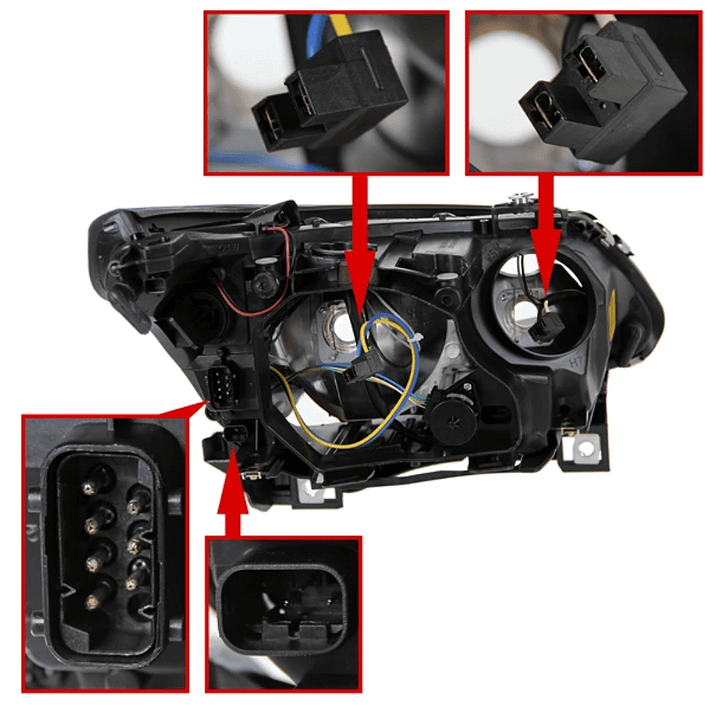 Koplampen BMW E60 koplamp BMW E61 koplamp 63126910777 63126910778 63127165561 63127165562 – Foto 6