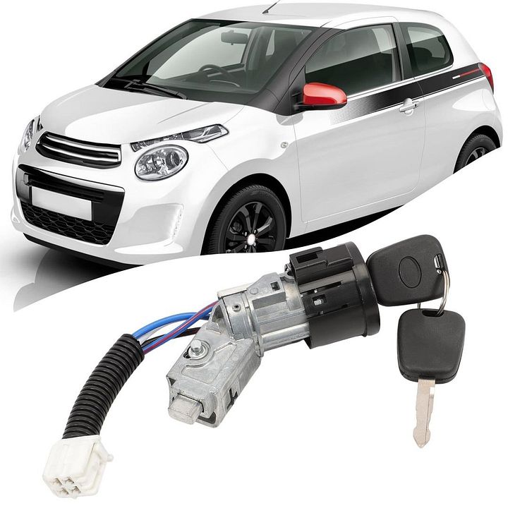 Peugeot 107 slothuis Citroen C1 Toyota Aygo contactslot 1608745880 – Foto 2