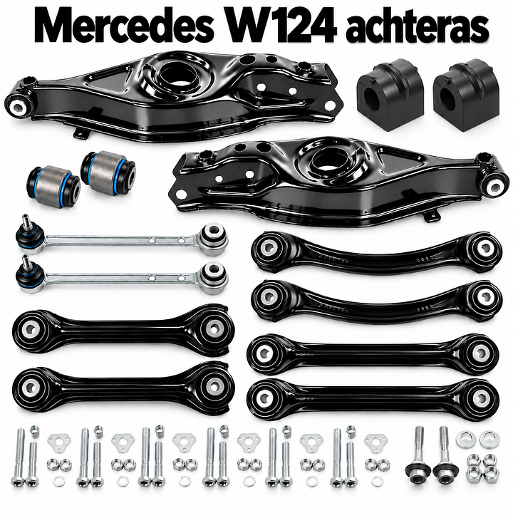 Draagarmen Mercedes W124 S124 A124 C124 ophanging achteras