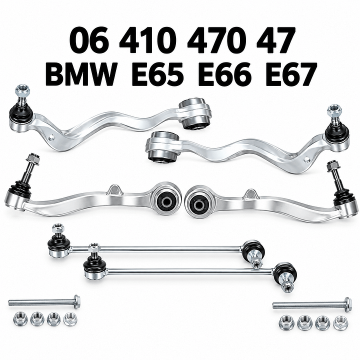 BMW E65 E66 E67 draagarmen BMW E65 draagarm bouten 