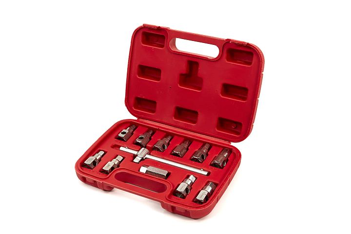 Motorolie sleutel set Carterplug Doppen set