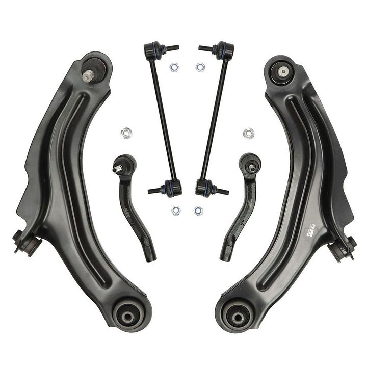 Draagarmen Renault Clio 4 draagarm Renault Zoe stabilisatorstang stuurkogel