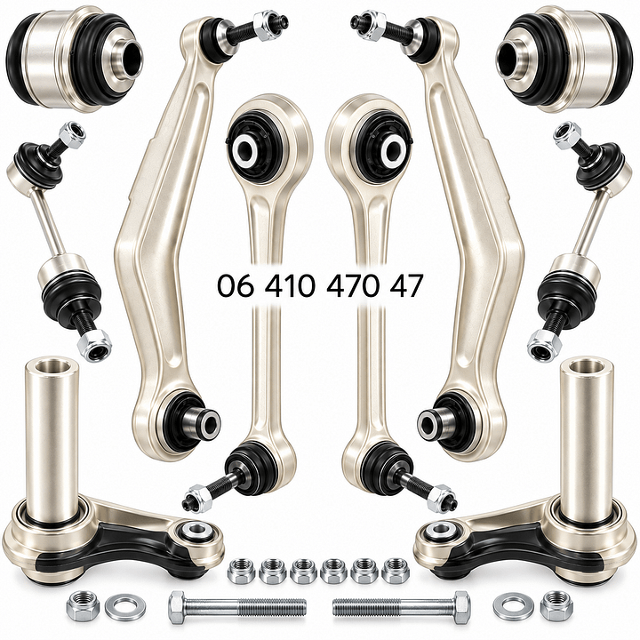 Draagarmen BMW E60 draagarm BMW E61 reactiearmen stabilisatorstangen achteras