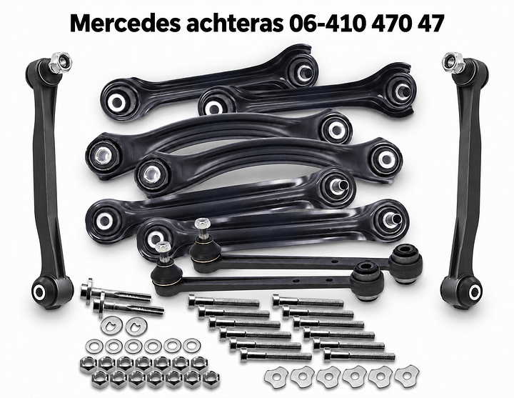 Draagarmen Mercedes W124 W201 W202 S202 208 W210 S210 reactiearmen draagarmen – Foto 3