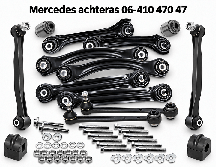 Draagarmen Mercedes W124 W201 W202 S202 208 W210 S210 reactiearmen draagarmen – Foto 4